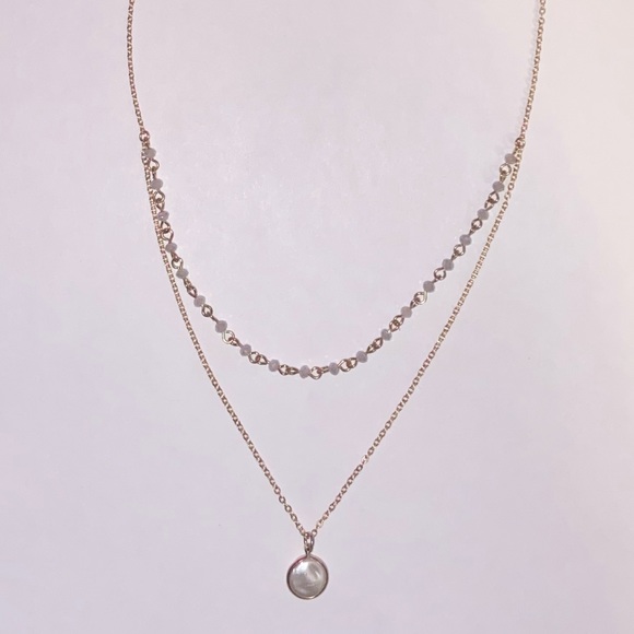 Macy's Jewelry - Gold Necklace with Pearls